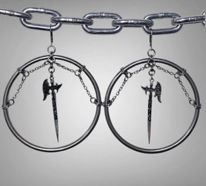 Battle axe hoops