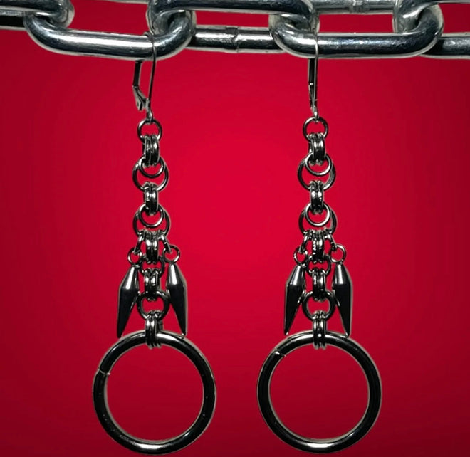 Spike earrings
