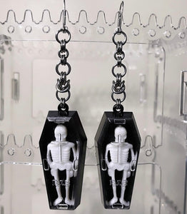 Skeleton Earrings