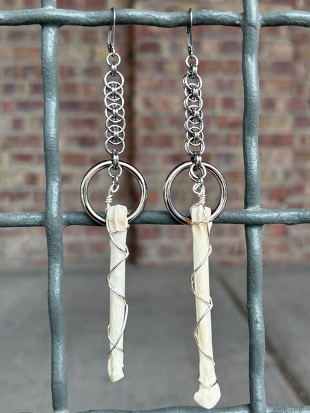 Coyote Bone Earrings