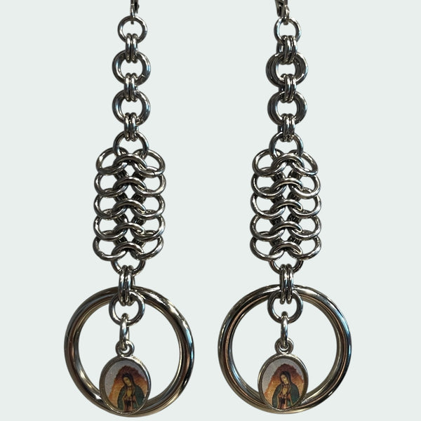 Virgin Mary Earrings