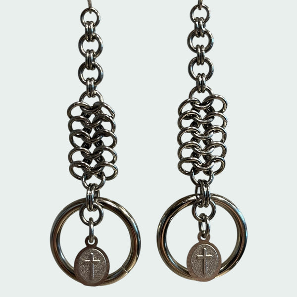Virgin Mary Earrings