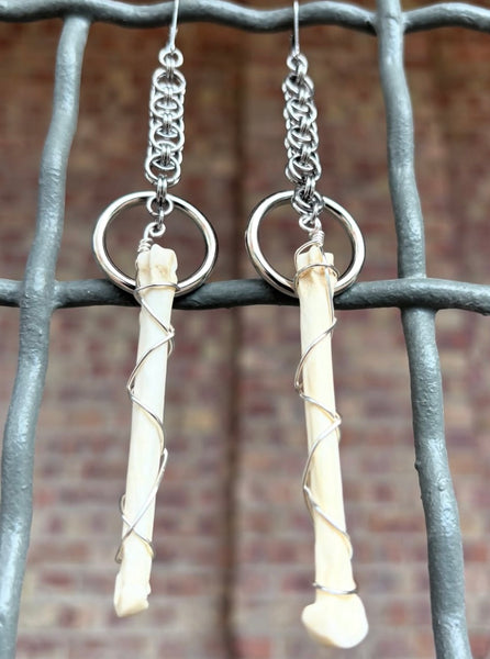 Coyote Bone Earrings